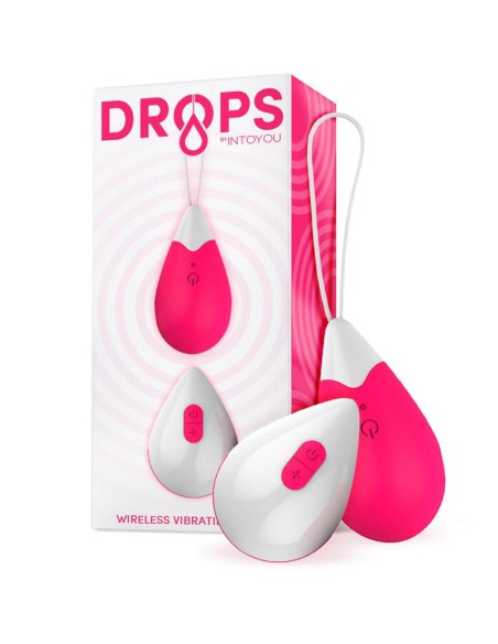 Huevo Vibrador Control Remoto USB Silicona Drops
