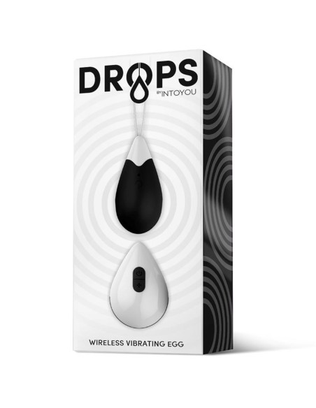 Huevo Vibrador Control Remoto USB Silicona Drops