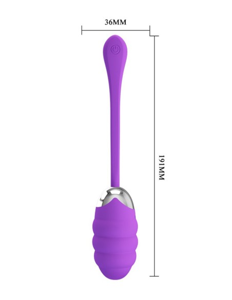 Franklin Huevo Vibrador USB Silicona Pretty Love