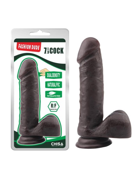 Dildo Dual Density Fashion Dude 20 cm