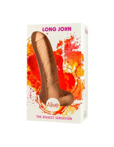 Pene Realístico Long John 21,8 cm
