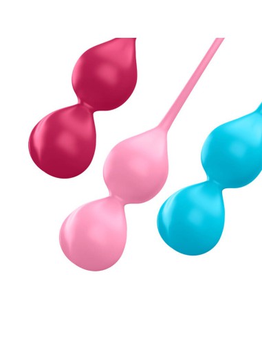 Pack de 3 bolas de geisha C02 Satisfyer