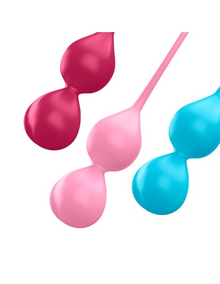 Pack de 3 bolas de geisha C02 Satisfyer