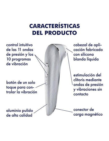 Estimulador Clitoris Luxury High Fashion Satisfyer