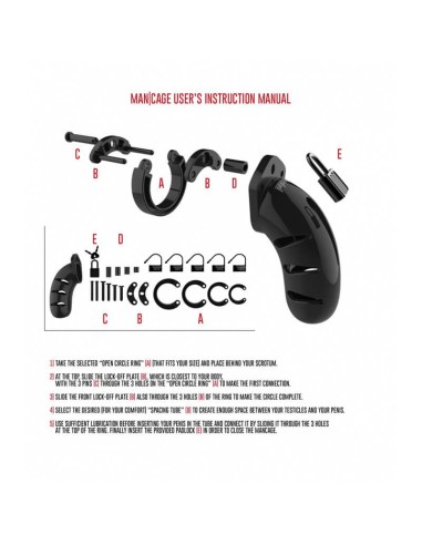 Jaula Pene Negra Man Cage 02