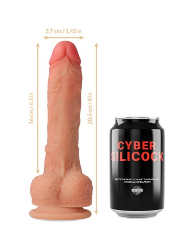 Dildo Realistico Connor De Silicona Liquida 20.5 cm