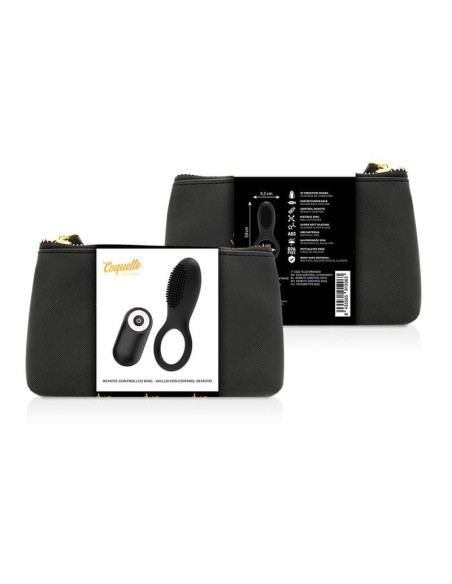 Coquette Anillo Vibrador Remoto Negro