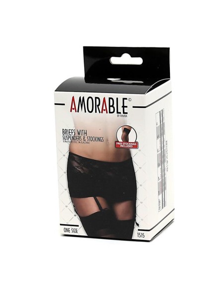 Braguitas Con Ligero y Medias Talla Única