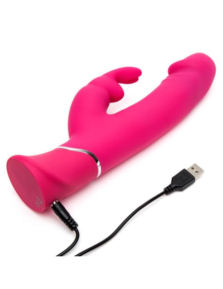 Vibrador Conejo Realistic Dual Density Rosa