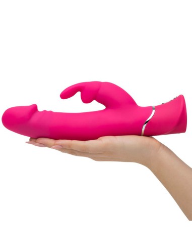 Vibrador Conejo Realistic Dual Density Rosa