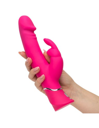 Vibrador Conejo Realistic Dual Density Rosa