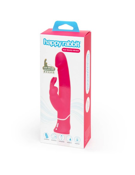 Vibrador Conejo Realistic Dual Density Rosa