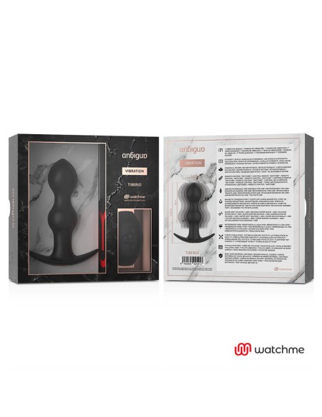 Vibrador Plug Anal Tiberio Control Remoto