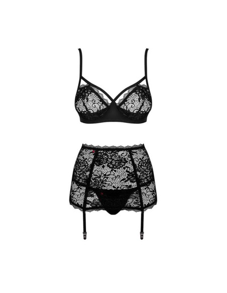 Conjunto De Encaje Floral Peonesia