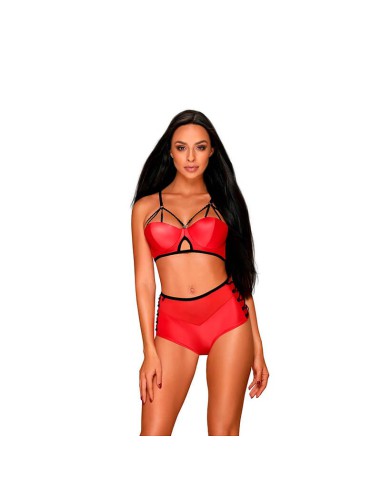Conjunto Rojo Leatheria