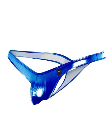 Tanga Hombre con Push Up Azul