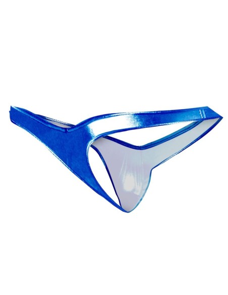 Tanga Hombre con Push Up Azul