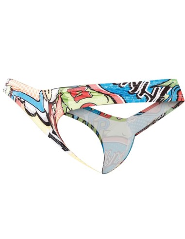 Tanga Hombre con Push Up Comic