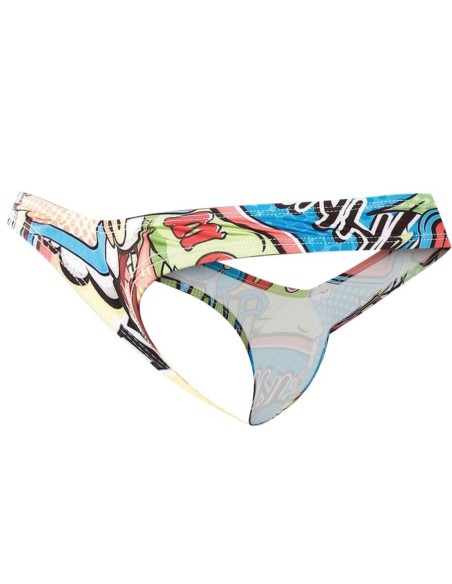 Tanga Hombre con Push Up Comic