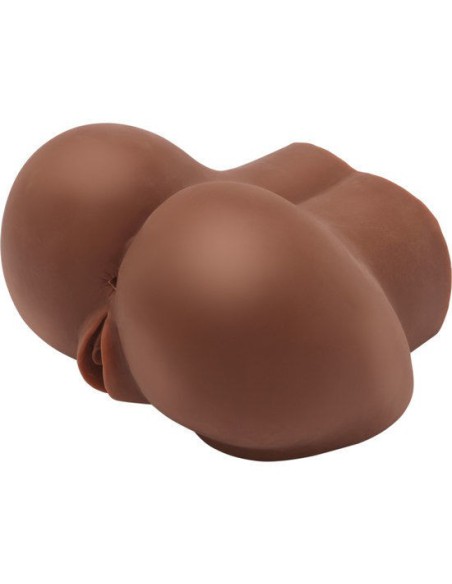 Masturbador Con Vibrador Big Ass Banger Marrón