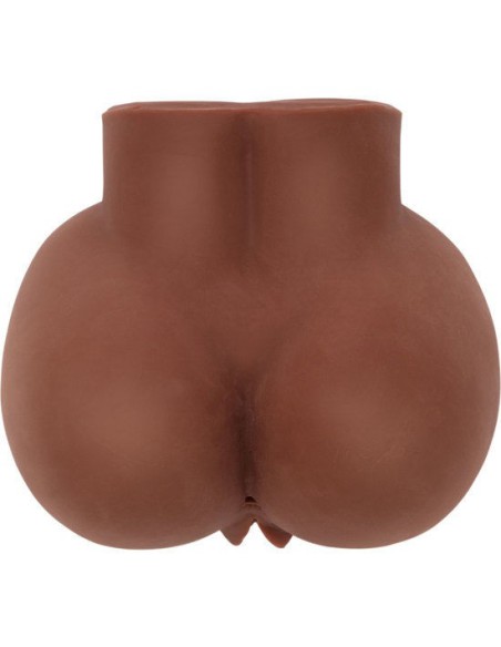 Masturbador Con Vibrador Big Ass Banger Marrón