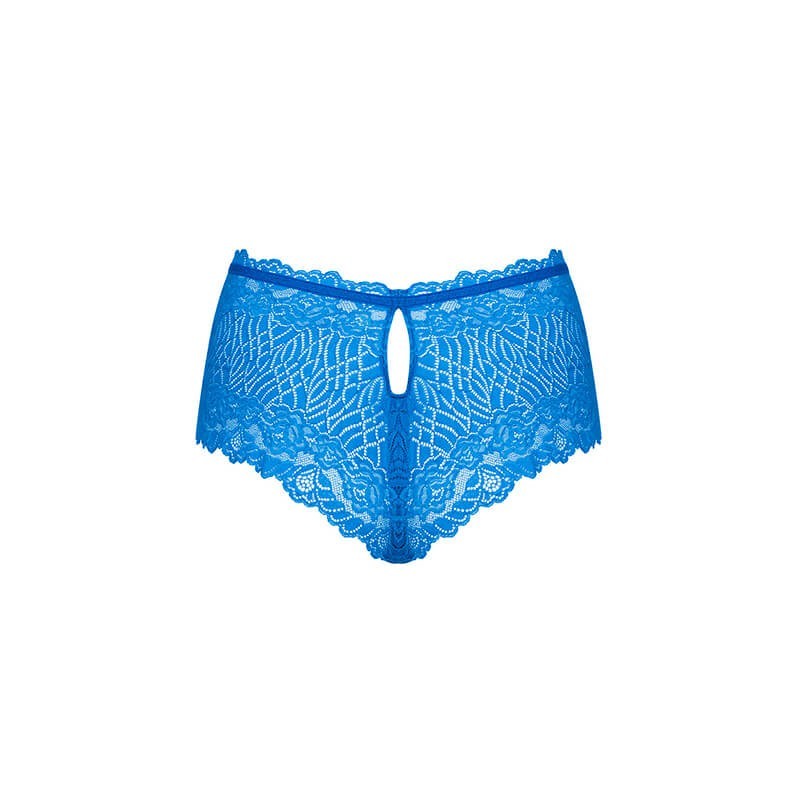 Bragas Shorties Azul Transparente Bluellia