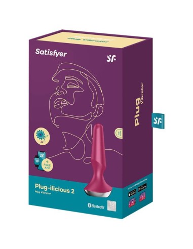 Plug Anal Vibrador Ilicious 2 Satisfyer