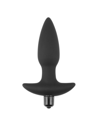 Plug Anal Vibrador Fantasy Negro 13,1 cm