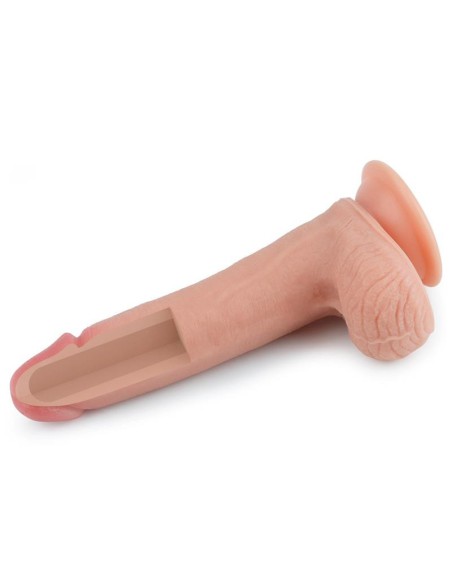 Consolador Con Ventosa Doble Densidad 20,5 cm