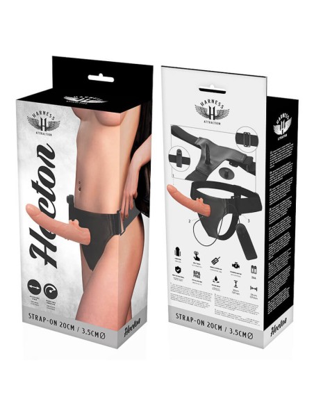 Arnes Vibrador Hector 20 -O- 3.5 cm