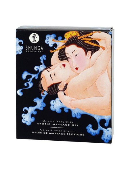 Gel de Masaje Erótico Oriental Shunga Cuerpo A Cuerpo Frutas Exóticas