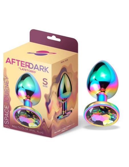 Plug Anal Multicolor con Joya S/M/L