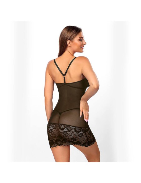 Picardias Negro Con Motivos Florales