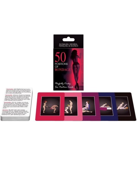 CARTAS 50 POSICIONES DE BONDAGE