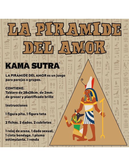 Juego de Mesa Erótico Pirámide del Amor