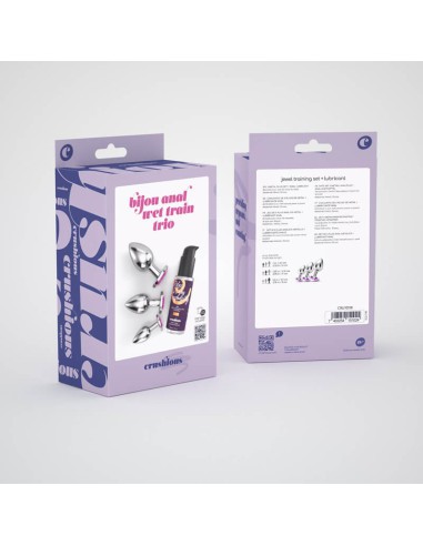 Kit Joya Anal Rosa con Lubricante