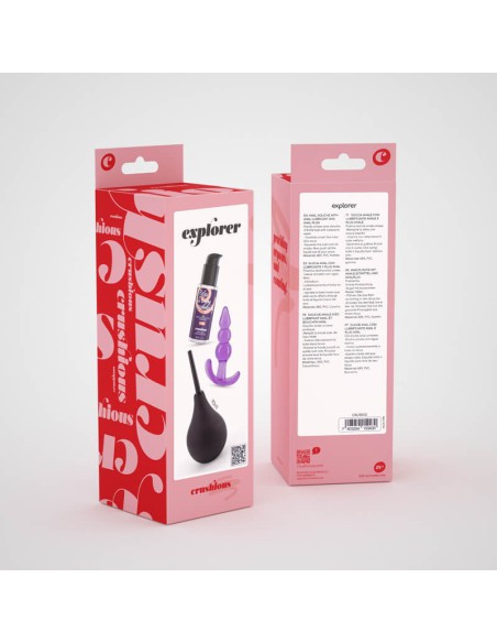 Kit Ducha Anal 3 pcs