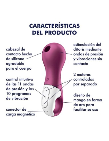 Estimulador Clitoris Lucky Libra Satisfyer