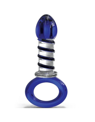 Plug Anal Cristal Icicles No 81 Azul