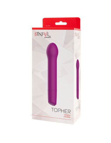 Vibrador Topher 17,4 cm