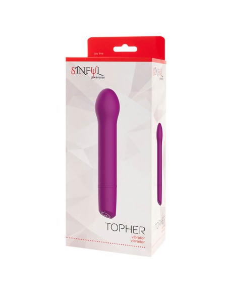 Vibrador Topher 17,4 cm
