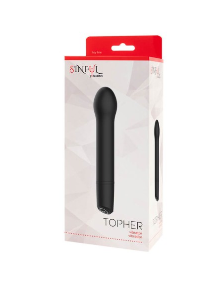 Vibrador Topher 17,4 cm