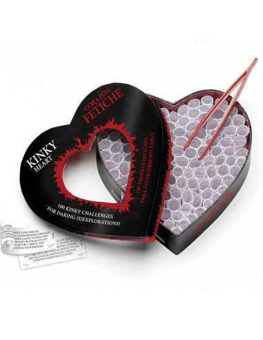 TEASE&PLEASE JUEGO CORAZON FETICHE