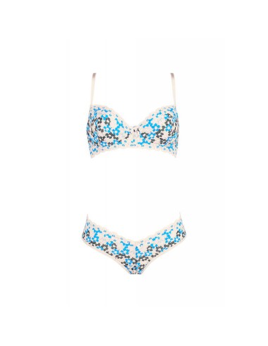 Conjunto De Encaje Floral Bluebella