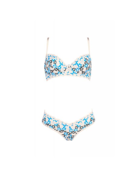 Conjunto De Encaje Floral Bluebella