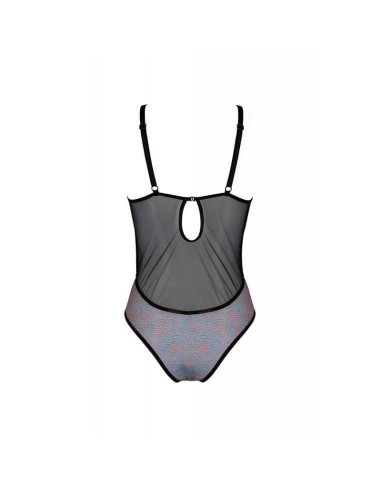 Body Transparente Negro Carina
