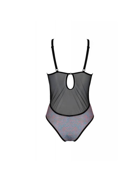 Body Transparente Negro Carina