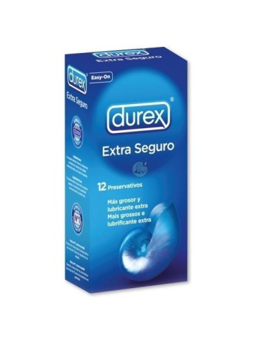 PRESERVATIVOS DUREX EXTRA SEGURO 12 UNIDADES