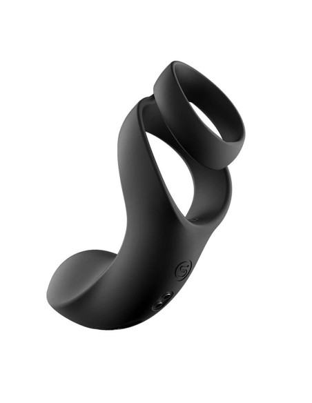 Anillo Vibrador Pene Benedict Negro