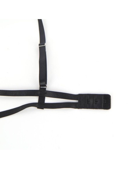 Body Negro De Tirantes